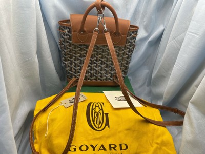 black goyard backpack