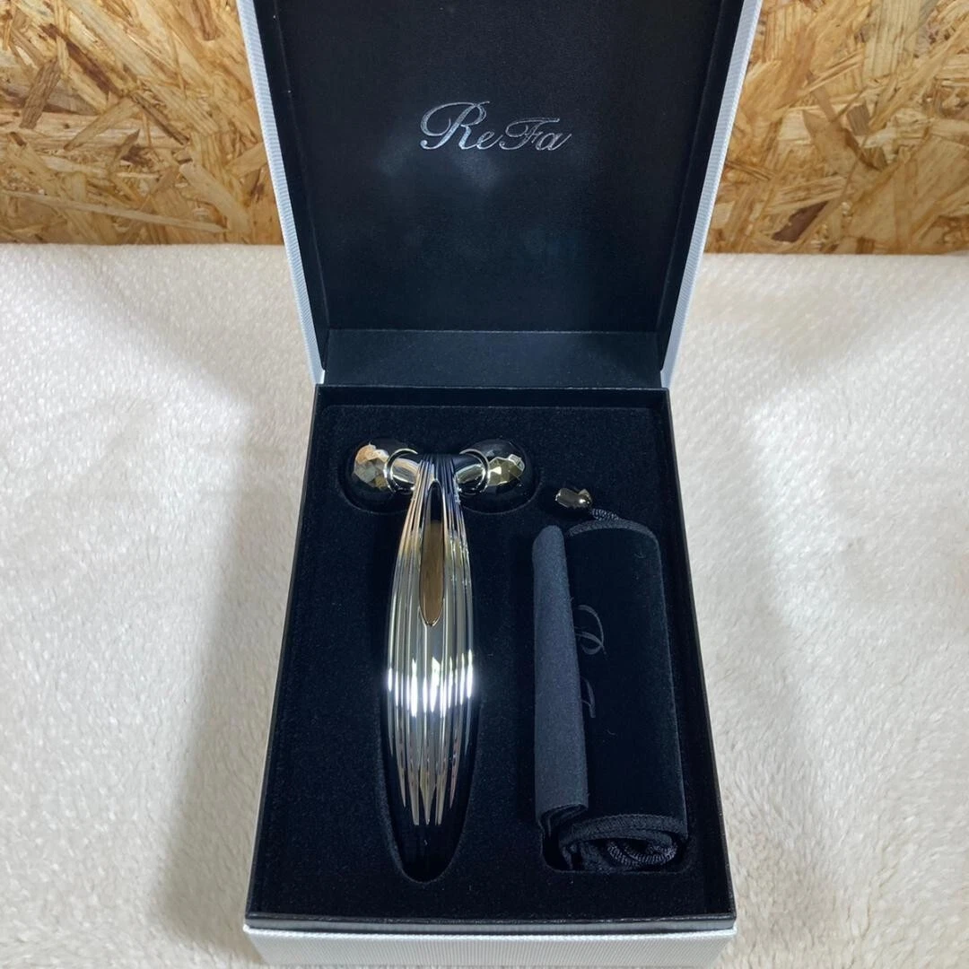 最旬トレンドパンツ ReFa RF-RF2121B SILVER 美顔用品/美顔ローラー