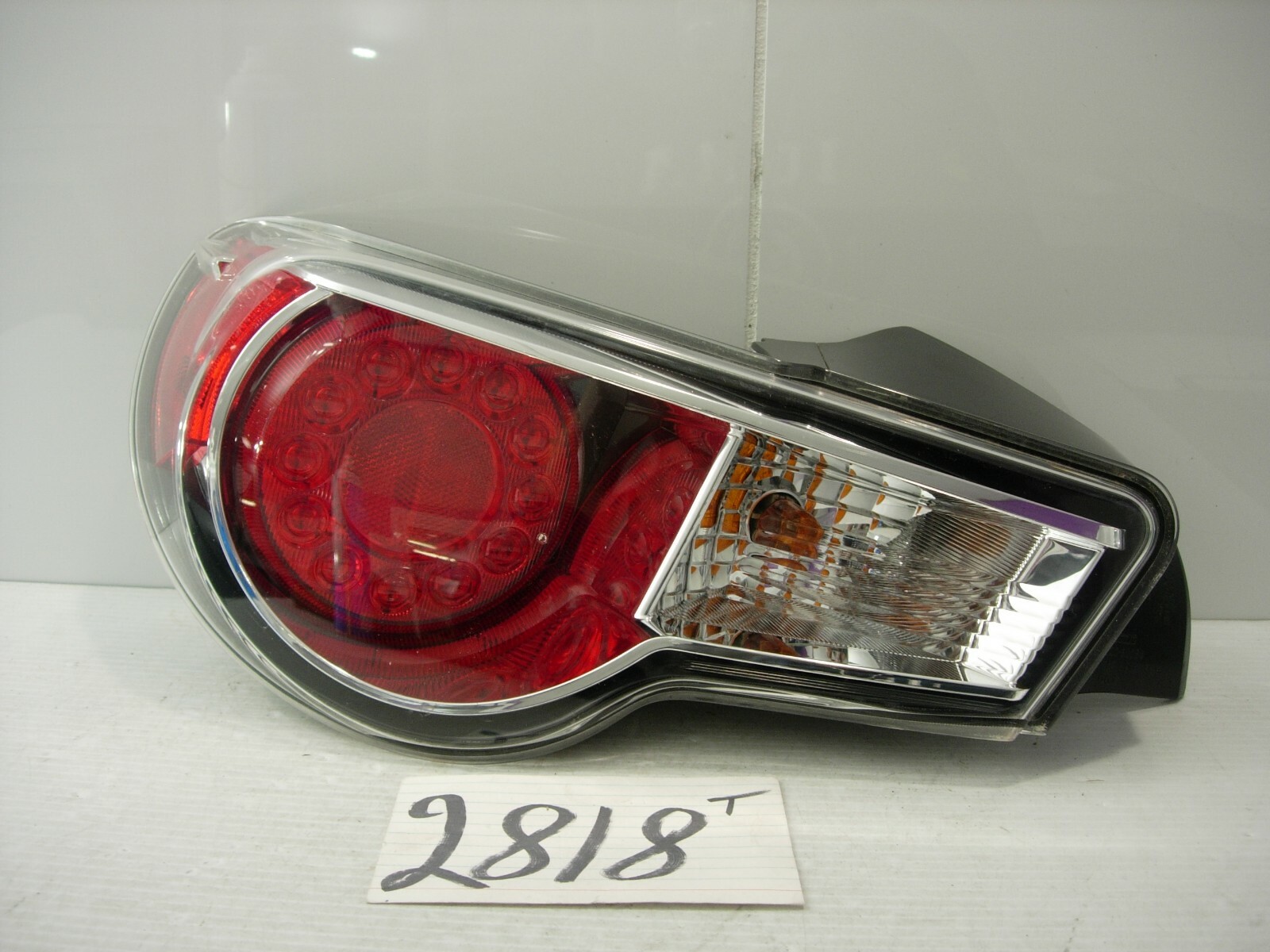 13 14 15 16 Subaru BRZ DRIVER Side Tail Light Used Rear Lamp #2818-T 