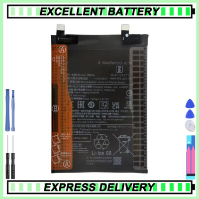 FOR XIAOMI Redmi Note 11 Pro (BM5A) Battery Replacement + Tools
