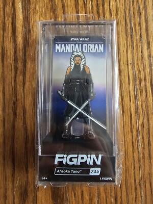 Ahsoka Tano FiGPiN Star Wars The Mandalorian Emaille Pin