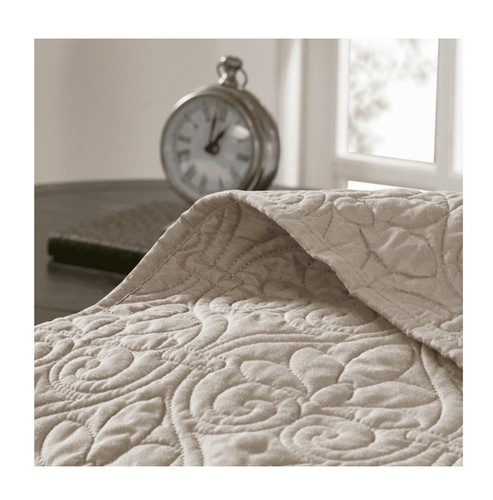 NIP Madison Park Quebec Khaki King Reversible Bed Spread Set MP13-1566 - Picture 2 of 7