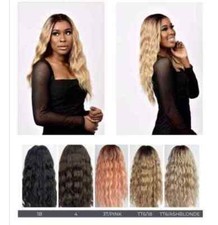 Sleek Paisley Human Hair Blended Styled in Loose Wavy Style 25" UK Seller