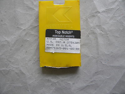 Top Notch Gewindeplatten von Kennametal NTP3R KC720
