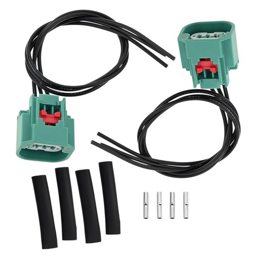 2x 68064997AA Headlight Connector Wiring Harnesses for 2008-2012 Jeep Liberty - Picture 4 of 6