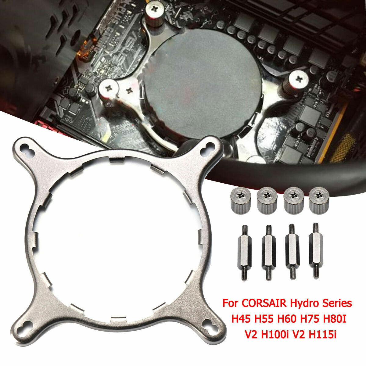Corsair H115i Am4 Bracket Metal Mounting Bracket Kit For Corsair - Main Image