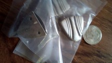 Silver/Gold Tone Western Belt Buckle Parts Vintage lot of 5