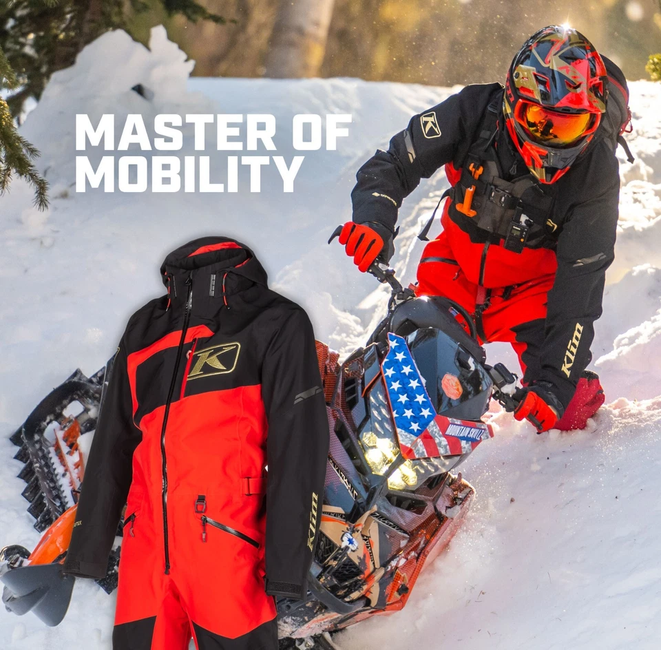 Traje de moto de nieve KLIM Ripsa de una pieza sin aislamiento Gore-Tex Foto 2 de 4