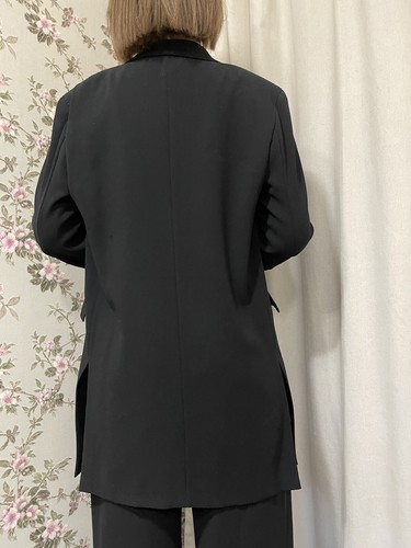 Max Mara Italy Damen Schwarz Klassisch Viskose 3 Teiler Set Elegant Anzug Gr. 44 / M-L - Bild 6 von 23