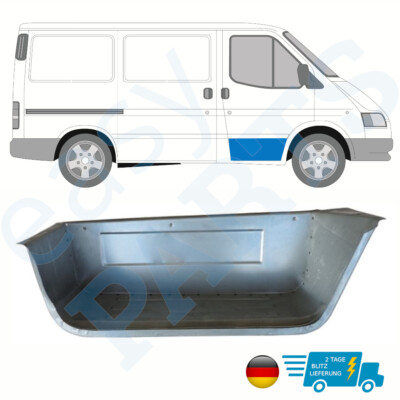 Für Ford Transit 1985-2000 Vorne Einstiegsblech Reparatur / Rechts