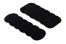 12 Pack Elbow Patches, Iron-on/Sew-on Knee Repair Patch, Oval