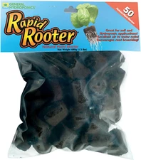 General Hydroponics Rapid Rooter Replacement Plugs 50 Count -gh cloning seed