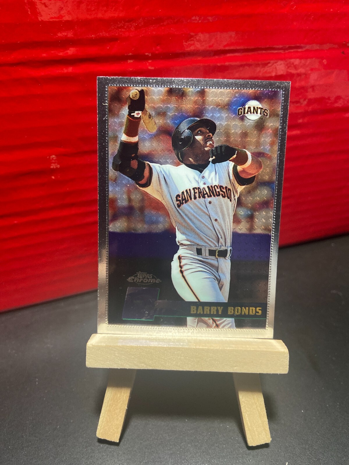 1996 Topps Chrome #119 Barry Bonds