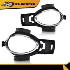 Fit For Lexus ES350 2007 2008 2009 Fog Light Bezel Bumper Bracket Lamp Trim Pair