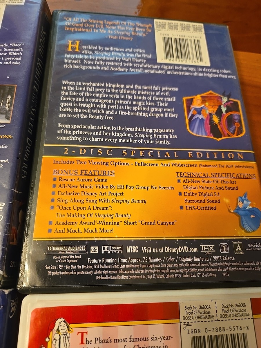 Disney DVD Collection Of 7 | eBay