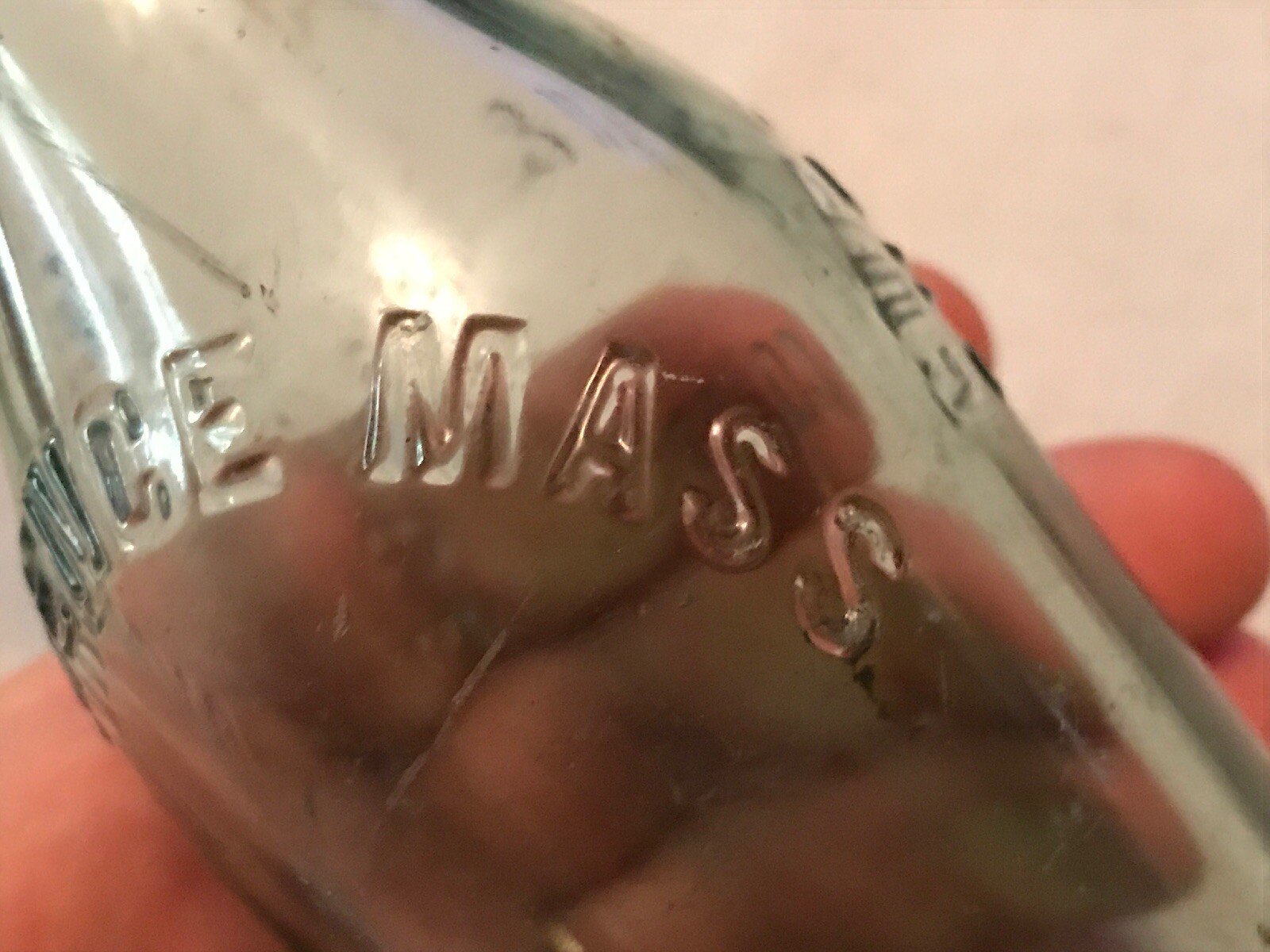 Curran & Joyce Co. Inc. 8 oz. Vintage Bottle, Lawrence, Massachusetts