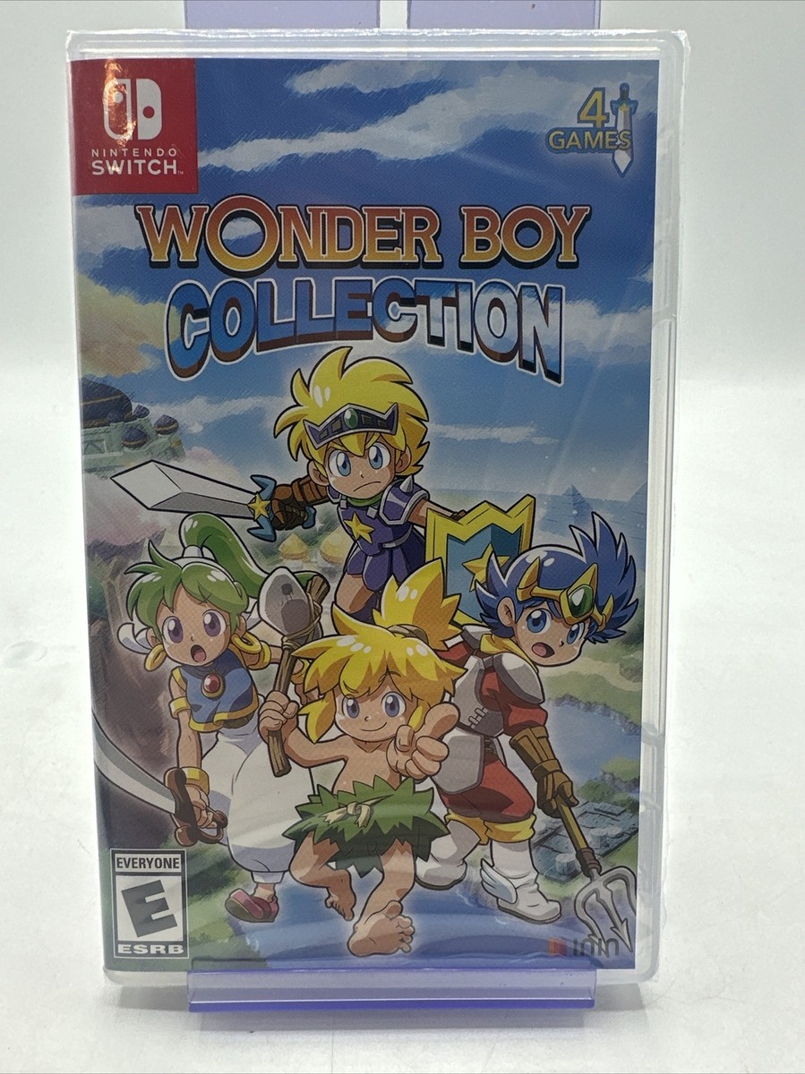 Wonder Boy Collection Switch Nintendo 4 In 1 Brand New
