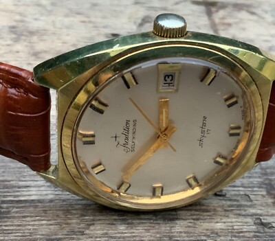 VINTAGE TRADITION SKYSTAR SELF WINDING WRISTWATCH STUNNING CONDITION