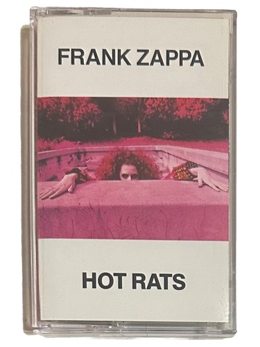 FRANK ZAPPA Hot Rats Cassette Tape 1987 Reissue (D4-74211) RARE! NEAR MINT