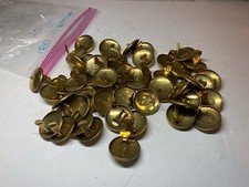 Vintage Lot Of 50 Metal Clip On Earring Backs Jewelry Making Findings
