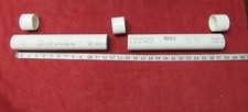 24" Vac PVC 3 Couplings Central Vac PVC Pipe 2"OD 2', 2ft, 2 feet