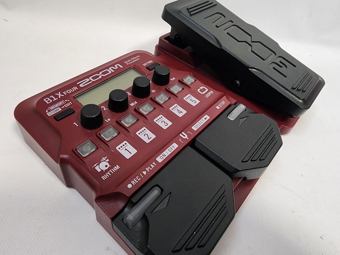 ZOOM B1X FOUR Multi-Effects Processor for Bass | eBay