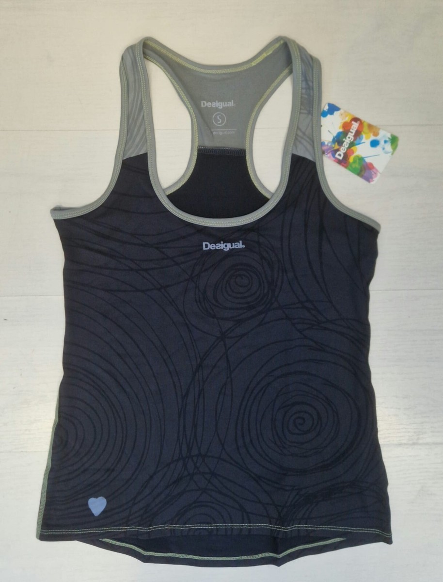 4713 DESIGUAL SPORT T-SHIRT FITNESS RUNNING TEMPO LIBERO DONNA 60T2SD5/1013