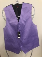 Mens Brand Q Satin Suit Vest Prom, Wedding, Party Fashion Designed from Italy.