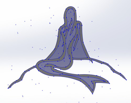 20 file DXF pannello decorativo CNC coppie danza linea laser arte router n. 3353 - Foto 19 di 24