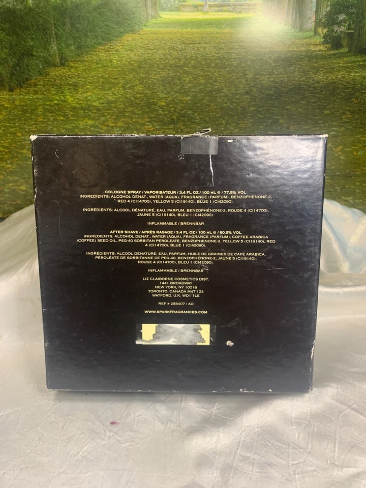 LIZ CLAIBORNE SPARK 100 ML SPRAY DE COLONIA/100 ML PARA DESPUÉS DEL AFEITADO (JUEGO DE REGALO) Foto 4 de 4