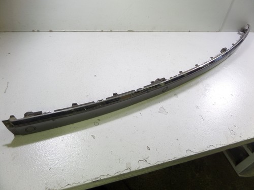 06-08 BMW 750i 750Li E65 E66 Rear Bumper Center Trim Moulding PDC Sterling Gray - Picture 11 of 12