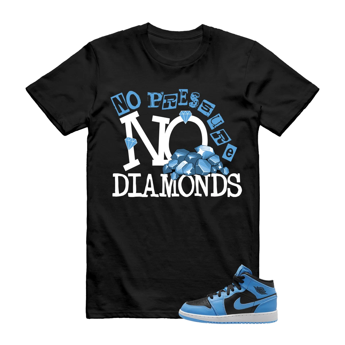 University Blue Jordan 1 Shirt 