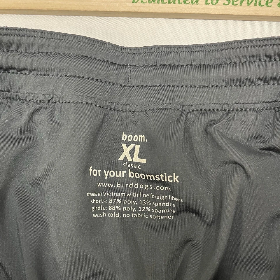 Birddogs Shorts Mens XL Black Boom Classic Lined Athletic Workout Gym Pockets - Image 3 of 4