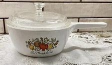 Vintage CorningWare 1.5 Pint “La Marjolaine” Sauce Pan w/ Lid