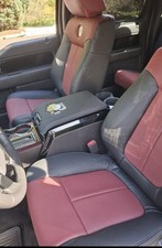 2010 2014 Fits Ford F150 Harley Davidson Full Front Rear Seat Cover 2tone Red 2010 2014 Fits Ford F150 Harley Davidson Full Front Rear Seat Cover 2tone Red