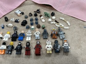 Lego Star Wars Minifigures Lot, Hats vests, & extras