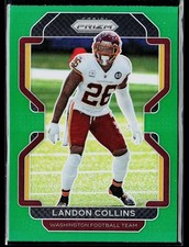 2021 Panini Prizm #215 Landon Collins Green