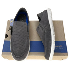 Clarks Herren Halbschuhe Flexway Grau Größe...