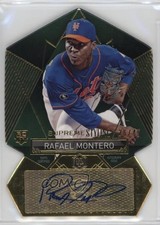 2014 Topps Supreme Stylings Green /45 Rafael Montero #SS-RM Auto 11z5