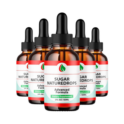 (5-Pack) Sugar Nature Drops - Advanced Formula Blood Health Support Drops