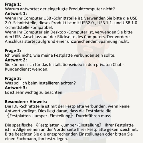 NEU USB auf IDE + SATA Adapter für 2,5" & 3,5" HDD SSD Festplatten Festplatte DE - Bild 14 von 15