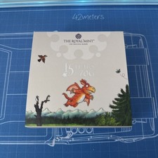 Zog 2025 UK 50p Silver Proof Colour Coin Limited Edition 3500