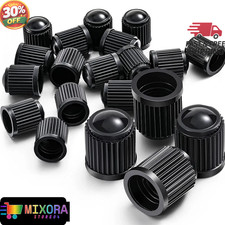 50pcs Motorcycle Car Tire Valve Caps Plastic Dustproof Abs Covers