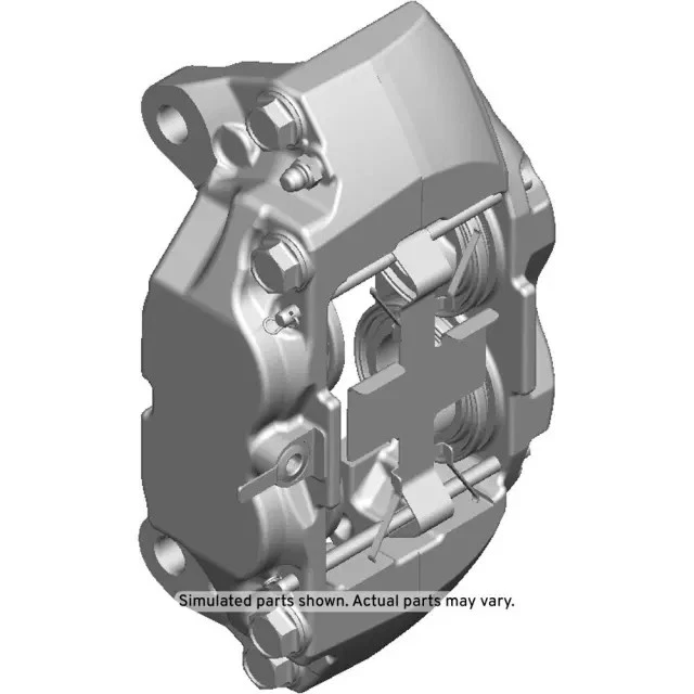 Genuine GM 19-25 Cadillac Chevrolet GMC Front Disc Brake Caliper Right 13545383