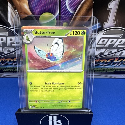 butterfree pokemon card price Butterfree 003/159 Sv09: Journey Together Holo