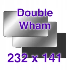 Wham Bam Double Wham 232x141mm Flexible Build Plate for EPAX & Anycubic 3D P