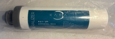 Kara Pure Filter 9.2+ pH Mineral Rich Flow 1 GPM Carbon Mineralizer