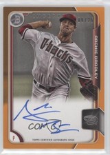 2015 Bowman Inception Auto Orange 9/25 Archie Bradley #BIA-AB Auto 0eo6