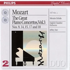 Mozart: The Great Piano Concertos, Vol.3  [2 Discs] by Mitsuko Uchida