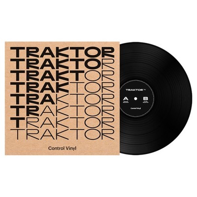 Native Instruments TRAKTOR Control Vinyl MK2 2024 Edition, black - DJ Control